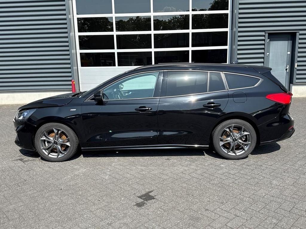 Ford Focus Wagon 1.0 EcoBoost Hybrid ST Line Business, Auto's, Ford, 125 pk, Euro 6, Lichtsensor, Zwart