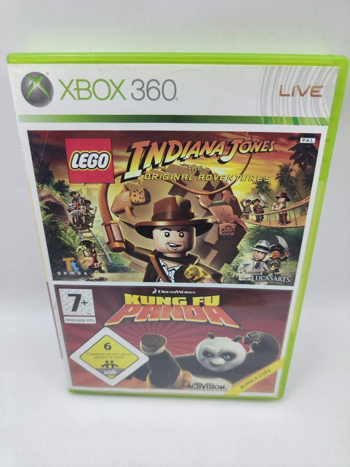 LEGO Indiana Jones & Kung Fu Panda Xbox 360, Avontuur en Actie, One Microsoft Way, Redmond, WA 98052, USA, Microsoft, 1 speler