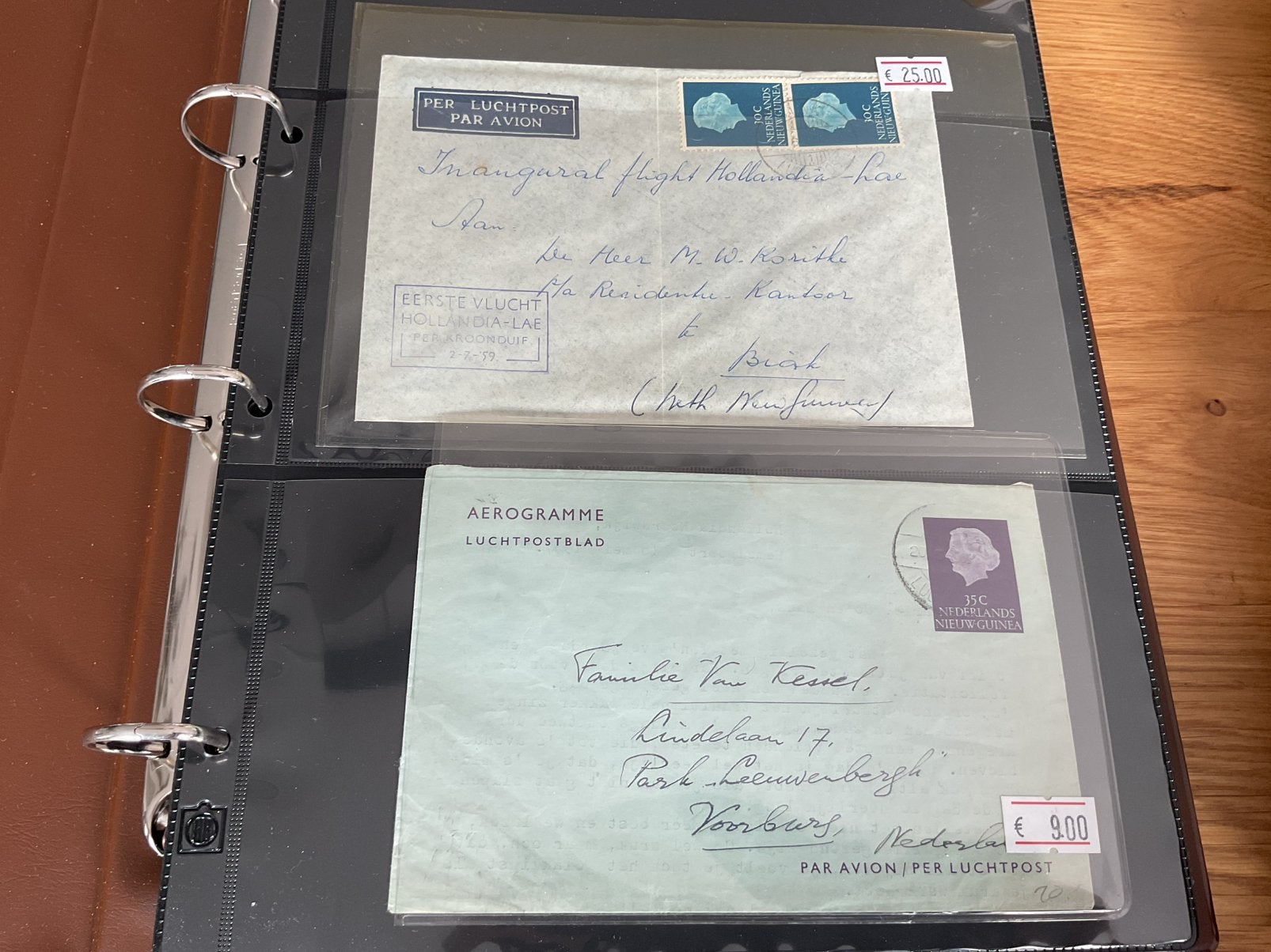 Album FDC en poststukken Nederlands Nieuw Guinea, Ophalen of Verzenden, Nederland