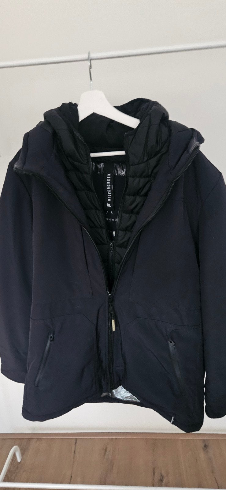 Silvercreek winterjas heren - Maat XL - Donkerblauw, Blauw, Maat 56/58 (XL), Ophalen of Verzenden, Zo goed als nieuw