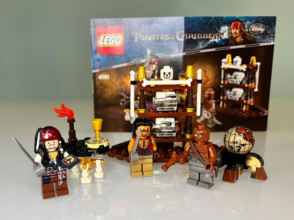 LEGO Pirates of the Caribbean Captain's Cabin 4191-1 (2011), Ophalen of Verzenden, Zo goed als nieuw, Complete set, Lego