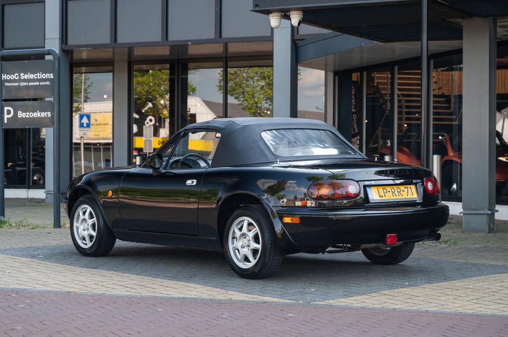 Mazda MX-5 1.8i ( NA ) (bj 1995), Auto's, Oldtimers, Stof, Zwart, Cabriolet, 1840 cc