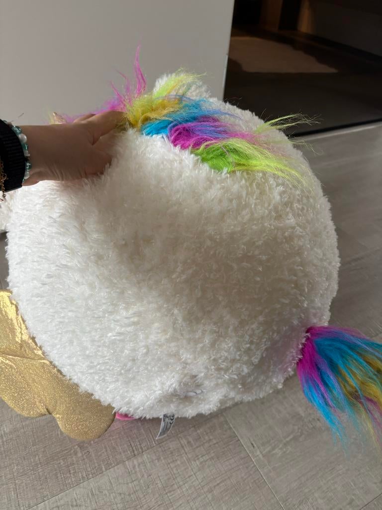 Grote eenhoorn Biggie skippybal, Ophalen of Verzenden, Zo goed als nieuw, One size fits all