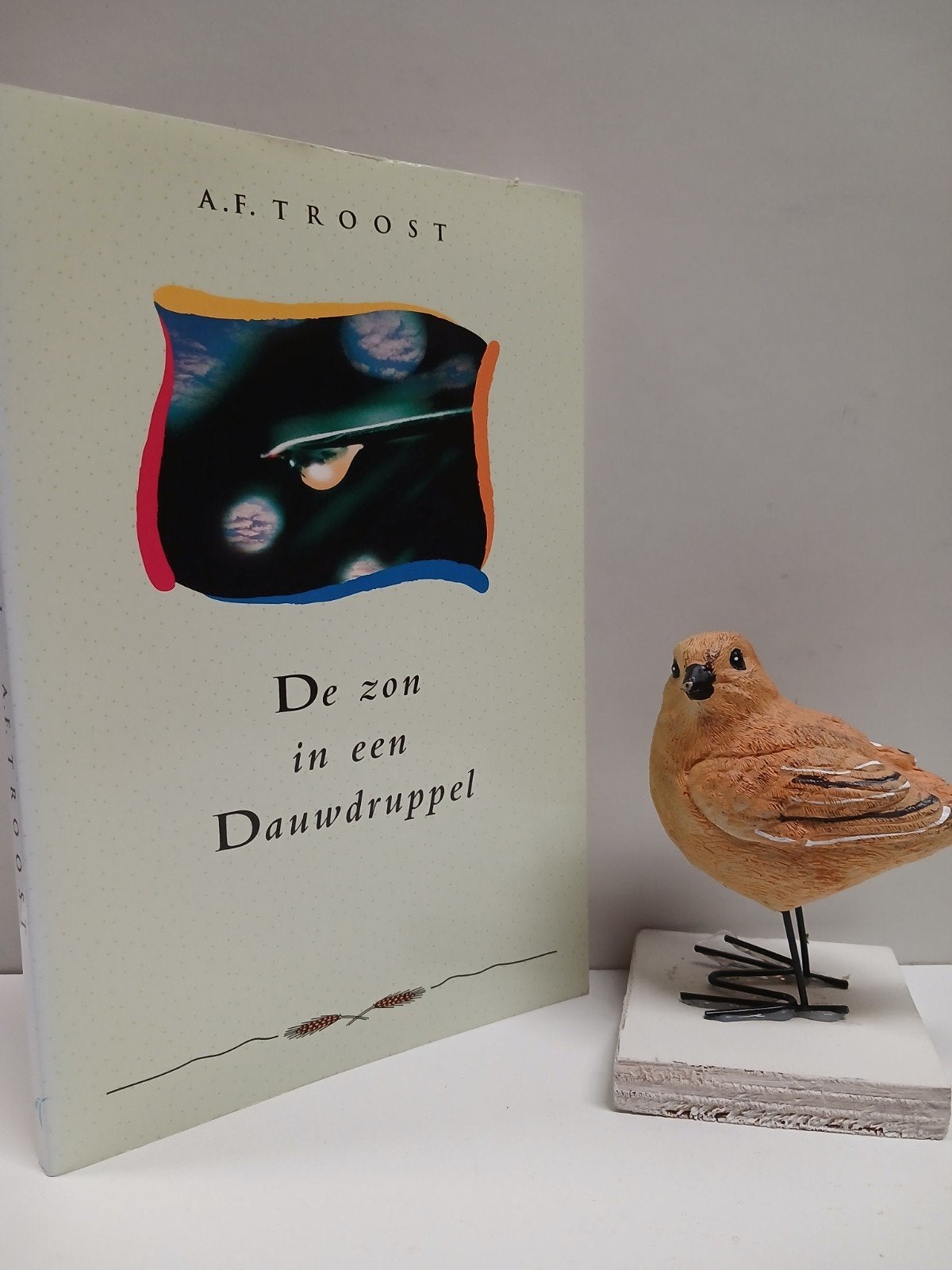 Troost, Ds. A.F.; De zon in een dauwdruppel, Boeken, Ophalen of Verzenden, Gelezen, Christendom | Protestants