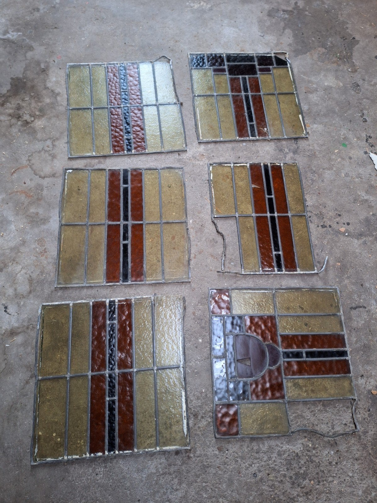 Glas-in-lood, Ophalen, Gebruikt, Minder dan 80 cm, Minder dan 80 cm