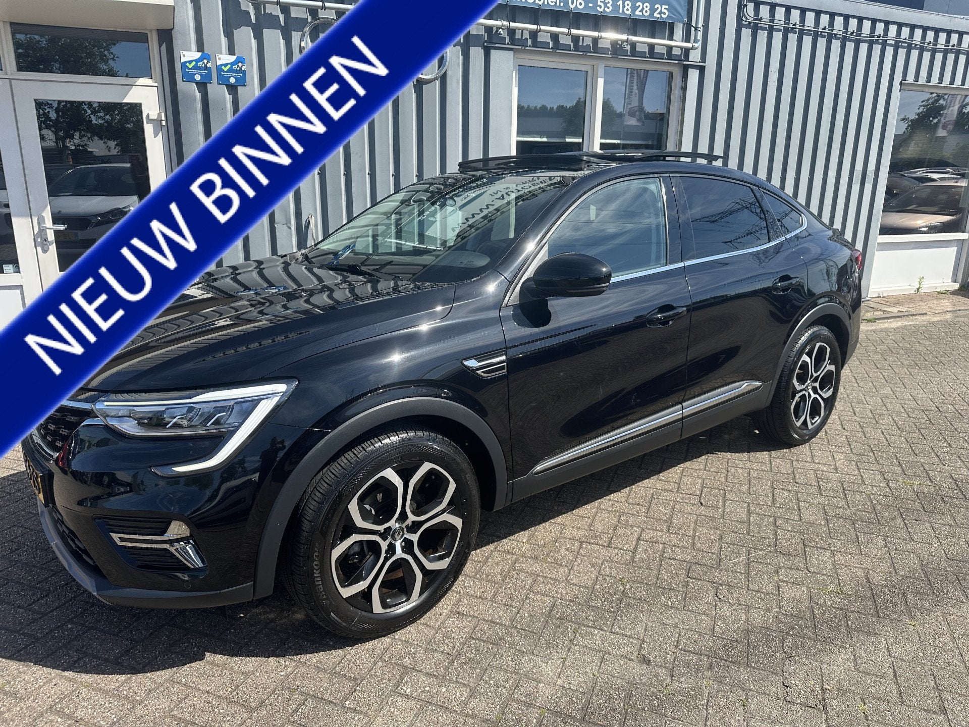 Renault Arkana 1.6 E-Tech hybrid 145 techno panoramadak, Auto's, Arkana, Gebruikt, 4 cilinders, Automatische klimaatregeling