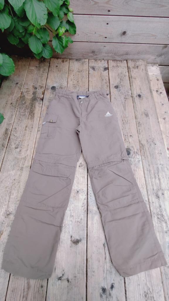 Vaude afritsbroek beige bruin maat 146/152, Kinderen en Baby's, Kinderkleding | Maat 152, Broek, Jongen of Meisje, Ophalen of Verzenden