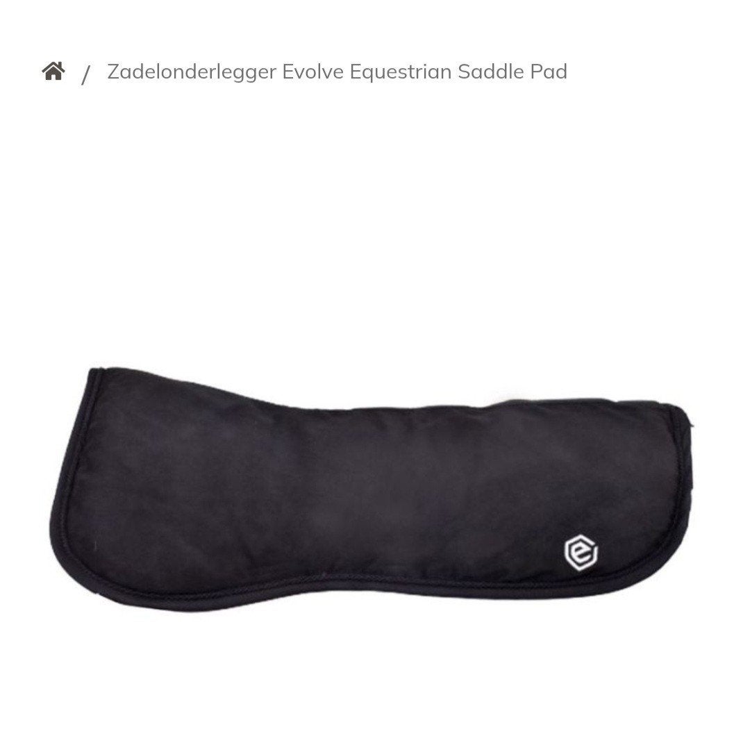 Zadelonderlegger Evolve Equestrian Saddle Pad, Dieren en Toebehoren, Ophalen of Verzenden, Zo goed als nieuw