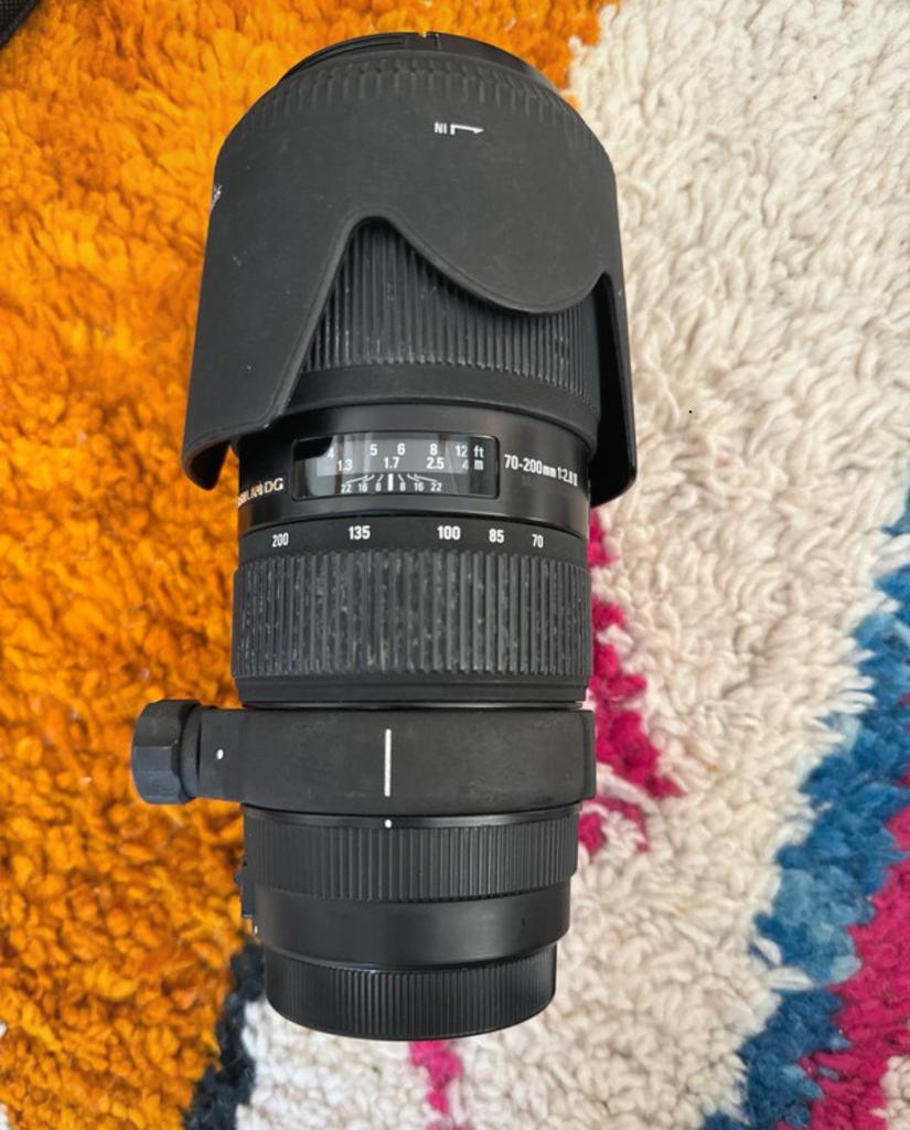 Sigma 70-200mm EX Apo Lens (Cannon), Ophalen of Verzenden, Gebruikt, Telelens, Zoom
