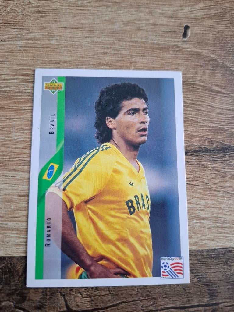 Romário Spelerskaart - Upper Deck World Cup '94, Ophalen of Verzenden, Zo goed als nieuw, Buitenlandse clubs, Spelerskaart