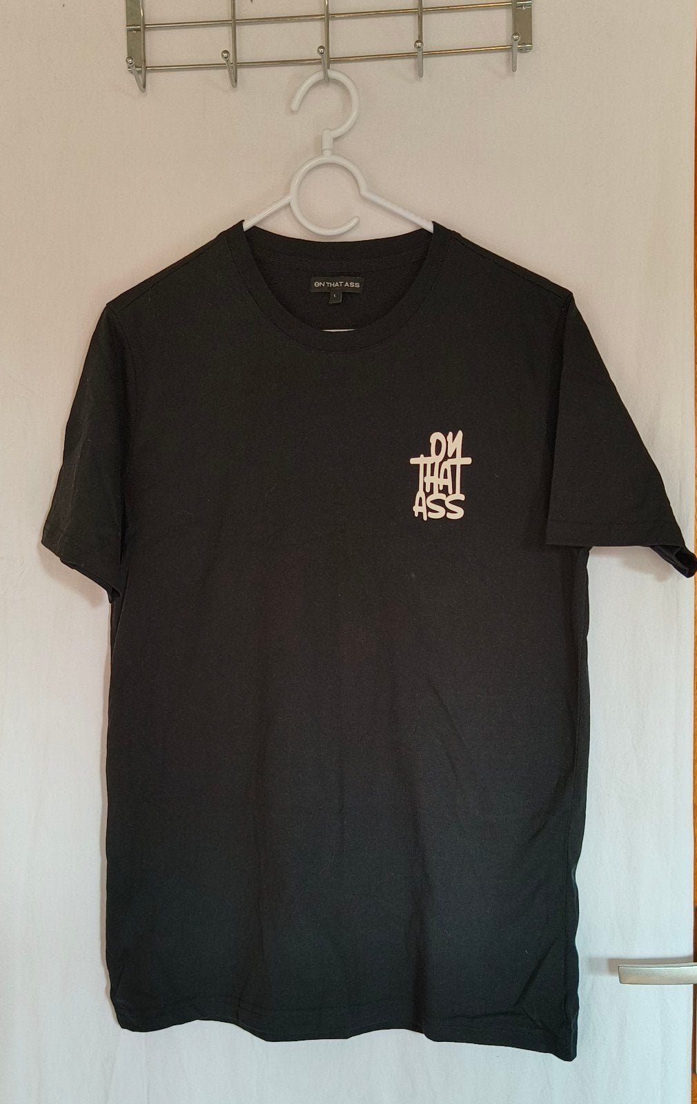 On That Ass T-shirt en short set, On That Ass, Maat 52/54 (L), Zwart, Ophalen of Verzenden
