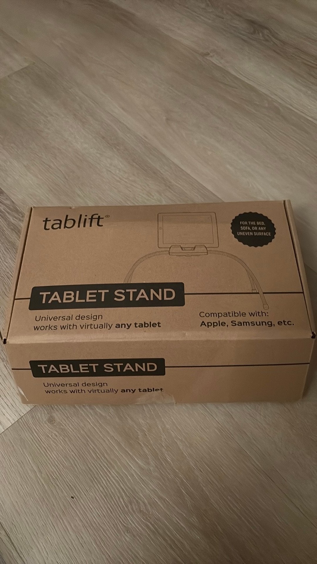 Nieuwe tablift Tablet standaard  online 72,-, Computers en Software, Ophalen of Verzenden, Zo goed als nieuw