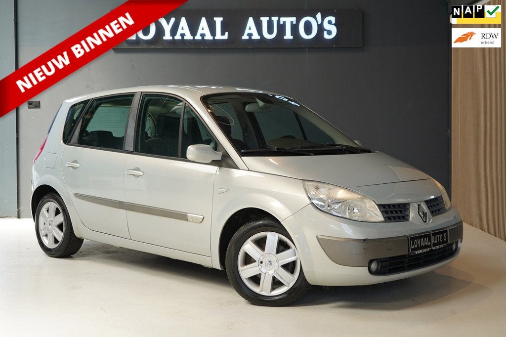 Renault Scénic 1.6-16V Privilège Comfort | AUTOMAAT | TREK, Auto's, Renault, Bedrijf, Te koop, Scénic, ABS, Airbags, Airconditioning
