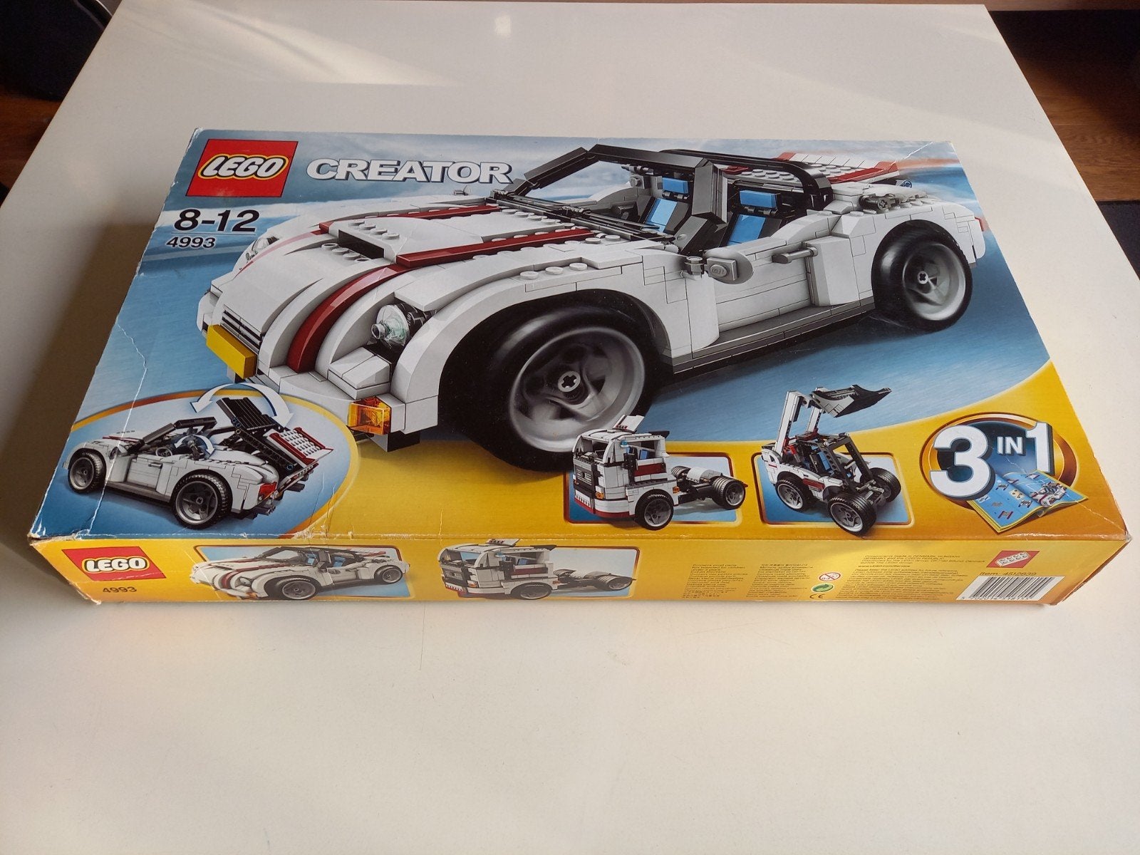 Lego Creator 4993 Cool Convertible, Inclusief instructies, Lego, Ophalen of Verzenden, Zo goed als nieuw