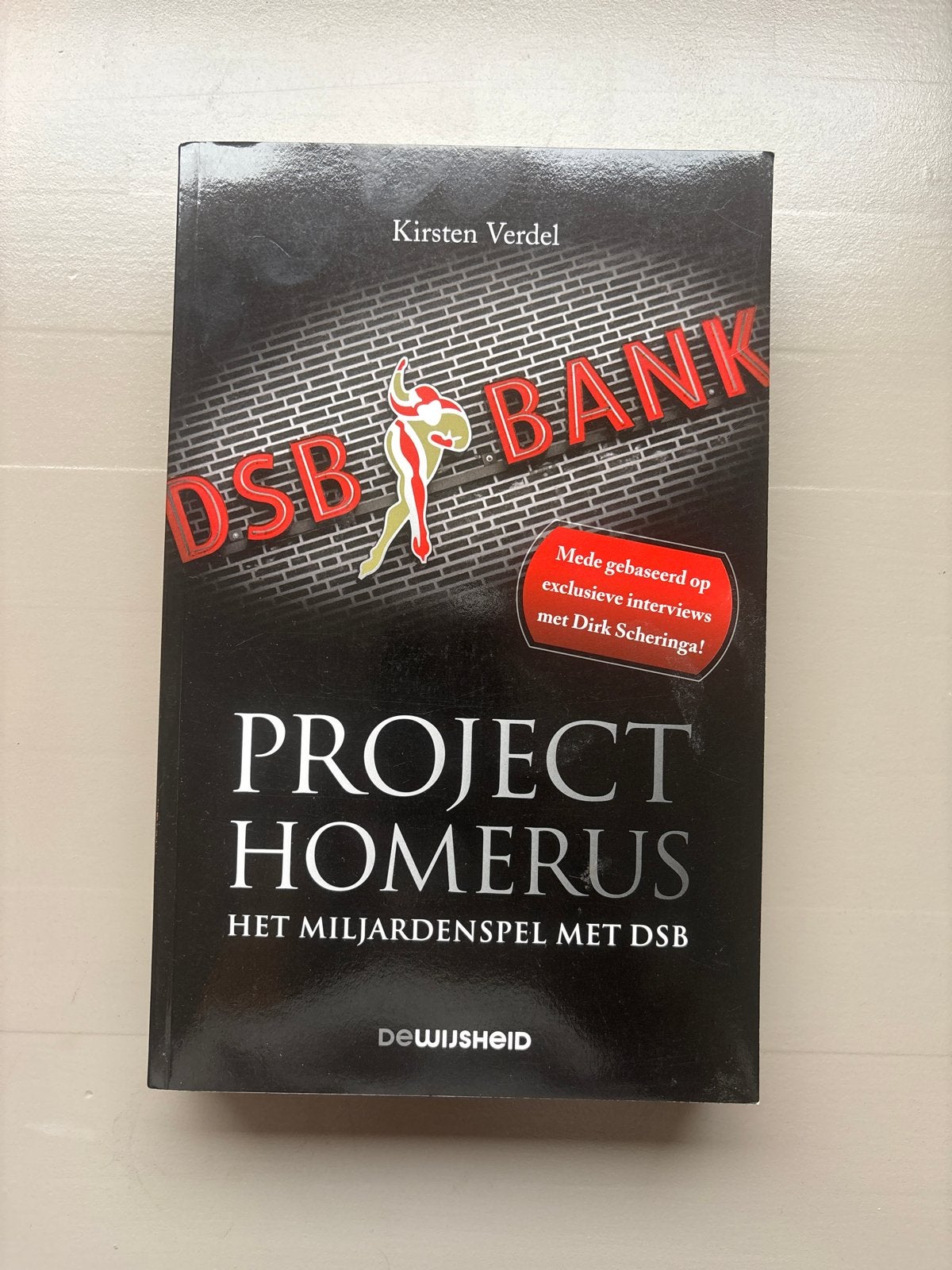 Project Homerus: Het miljardenspel met DSB Bank, Ophalen of Verzenden, Zo goed als nieuw, Nederland