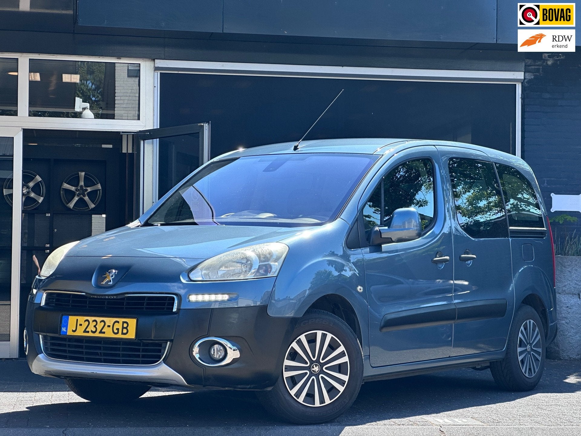 Peugeot Partner Tepee 1.6 VTi Access AIRCO / ELEKT RAMEN / 2, Auto's, Peugeot, Euro 5, Stof, Gebruikt, 1295 kg