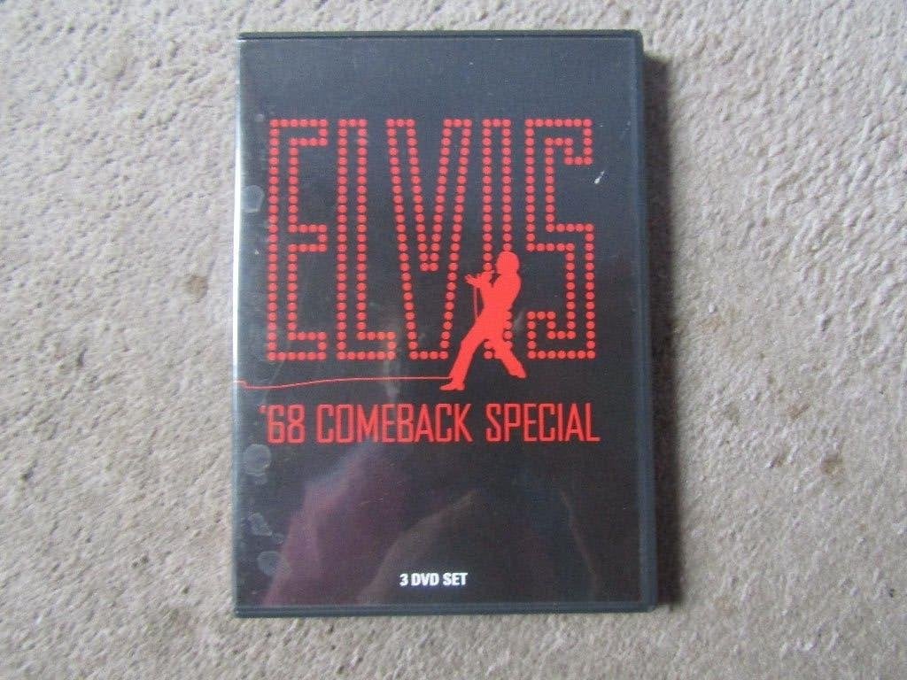 Dvds: Elvis '68 comeback special - 3 dvds en boekje, Alle leeftijden, Inclusief doosje, Ophalen of Verzenden, Concert