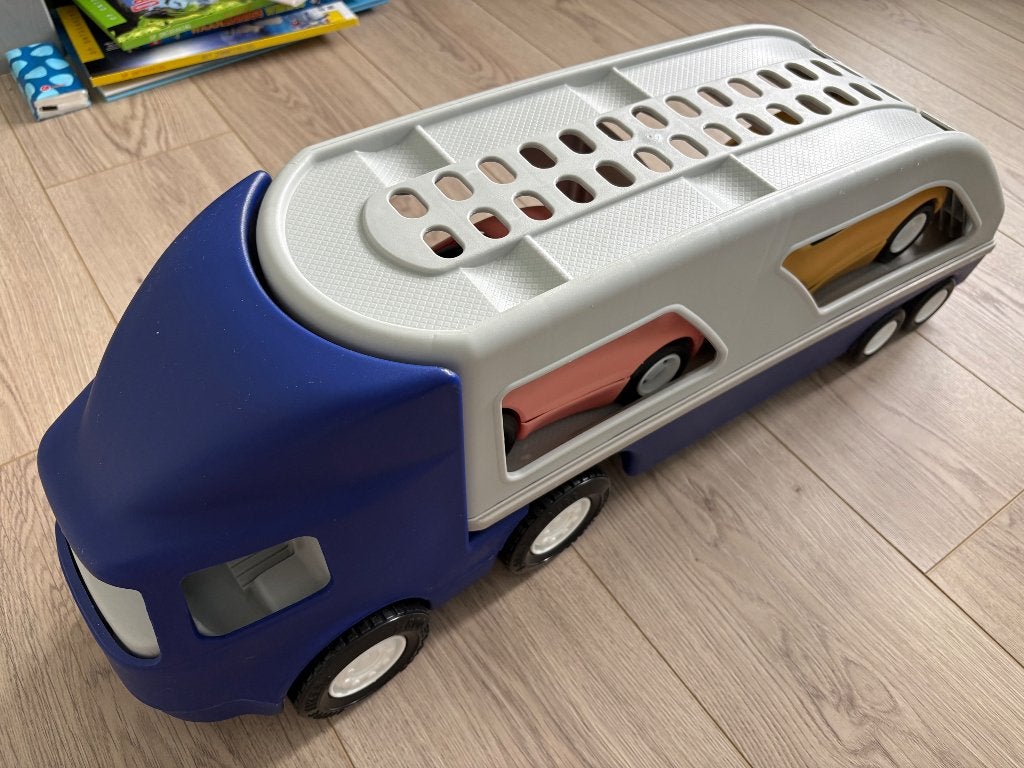 Little Tikes Auto transporter, Kinderen en Baby's, Speelgoed | Speelgoedvoertuigen, Ophalen, Gebruikt