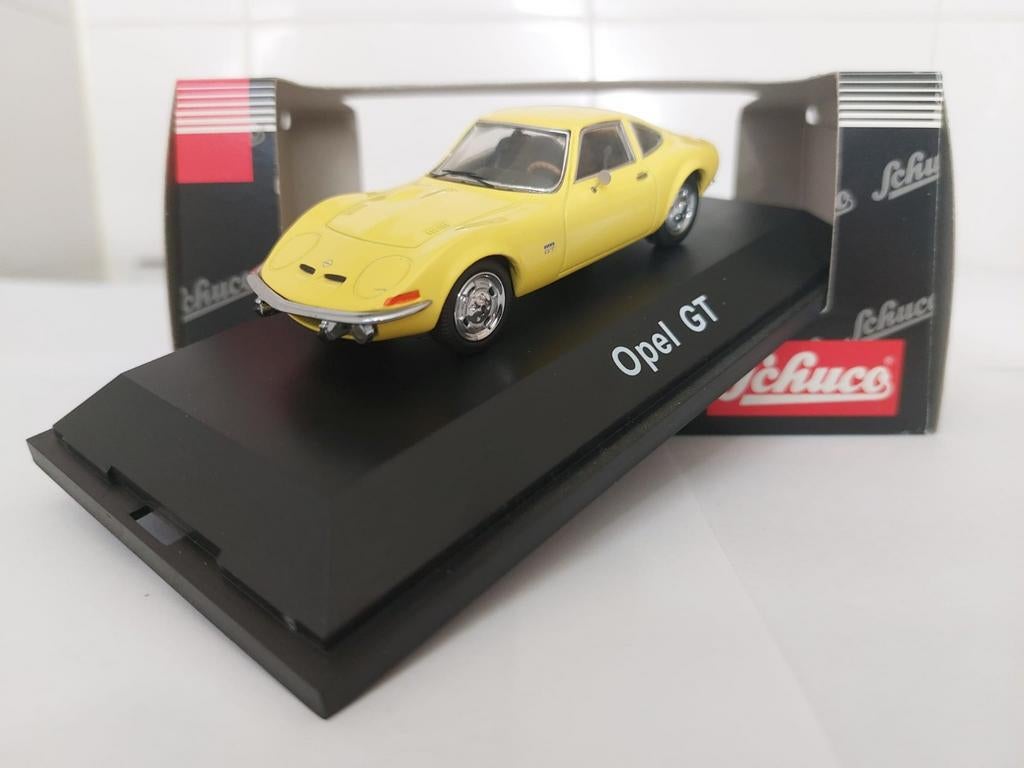 Opel GT Geel, Ophalen of Verzenden, Nieuw, Auto, Schuco