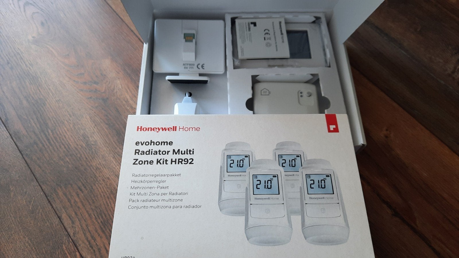 Honeywell Home evohome Thermostaat & Radiator Multi Zone Kit, Ophalen of Verzenden, Slimme thermostaat, Nieuw