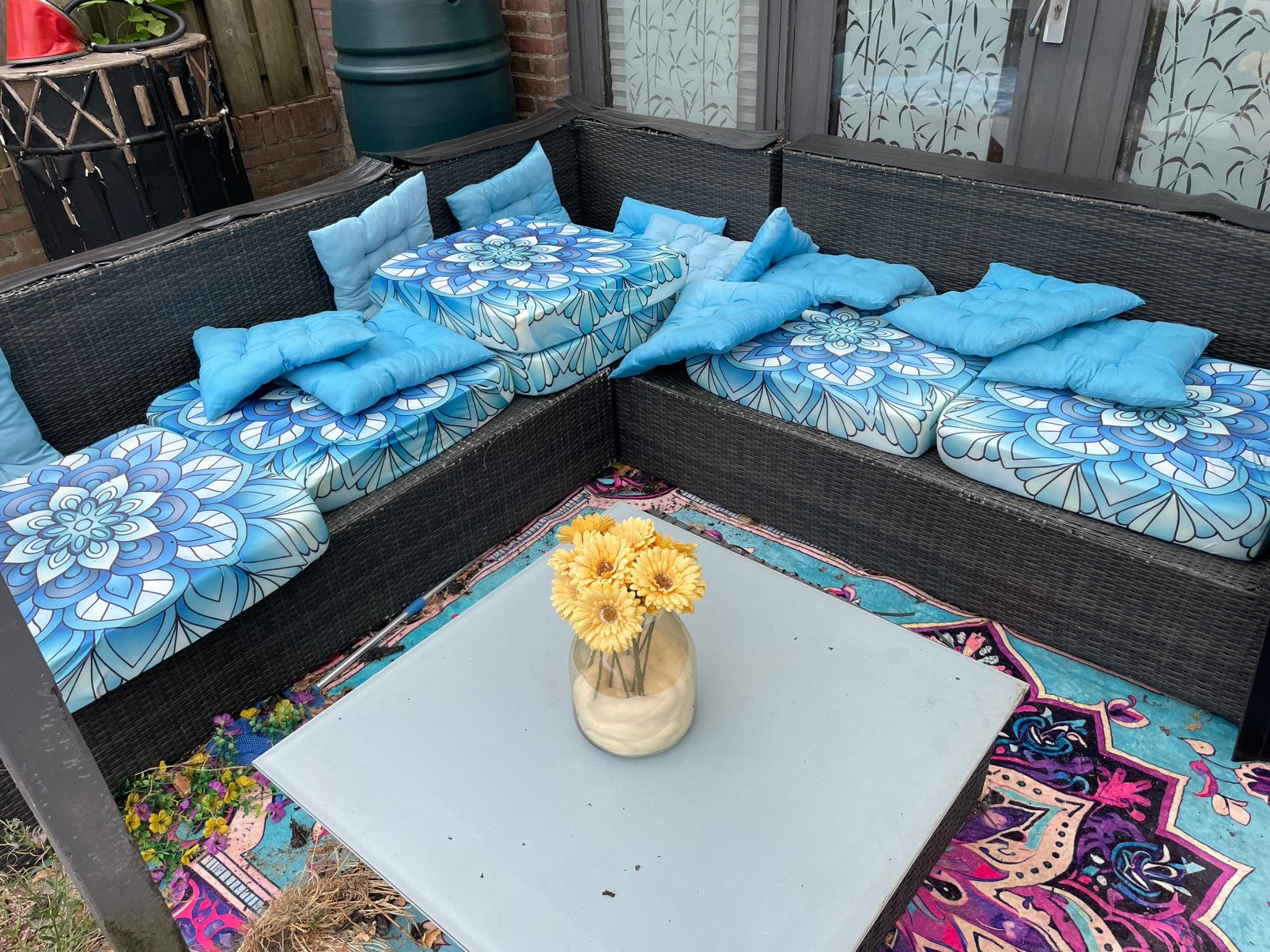 GRATIS loungeset ( opknapper ), Ophalen, 5 zitplaatsen, Kunststof, Gebruikt