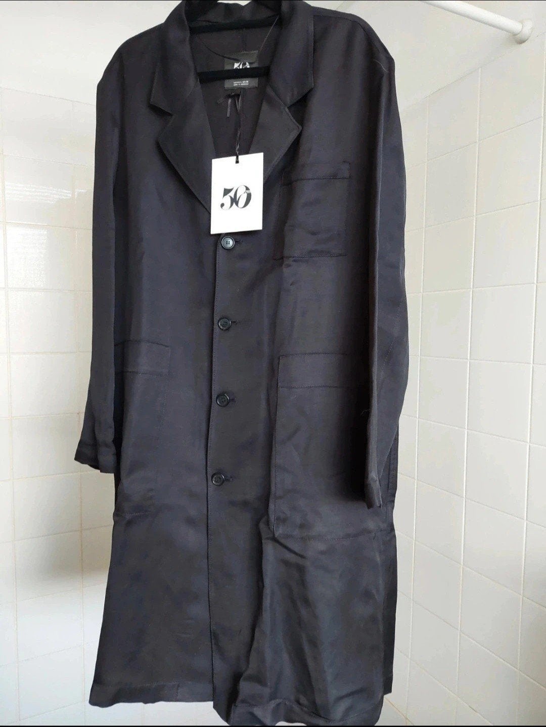 Splinternieuwe Limited Edition Lange Zara Jas Maat L, Kleding | Dames, Jassen | Winter, Maat 42/44 (L), Nieuw, Ophalen of Verzenden
