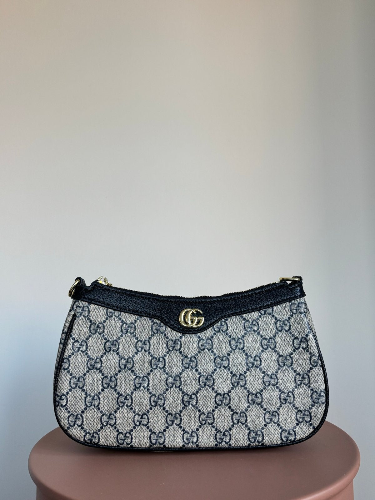 Gucci GG Supreme Schoudertasje, Ophalen of Verzenden, Nieuw, Zwart, Schoudertasje