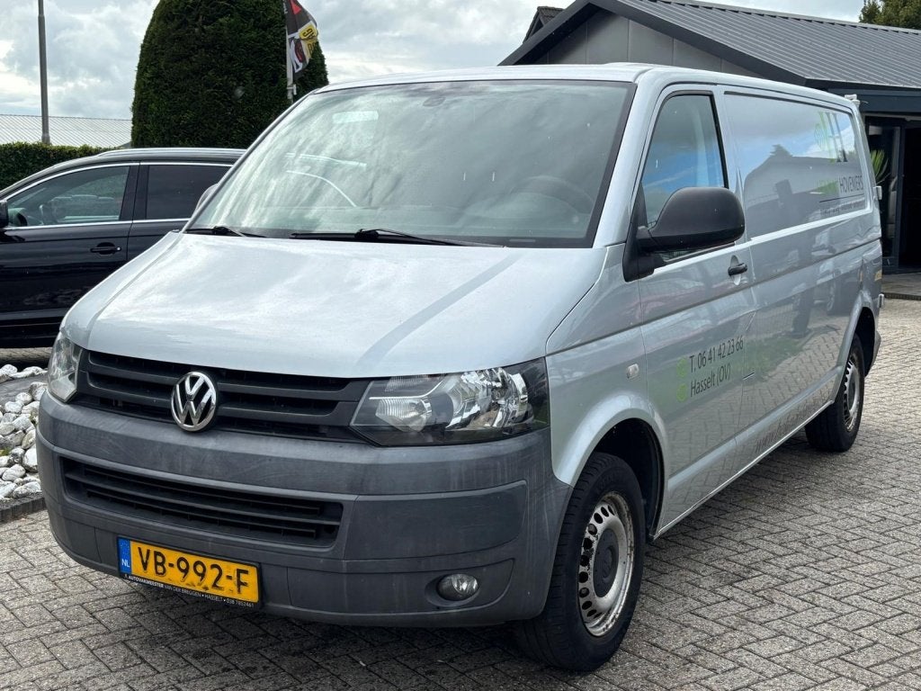 Volkswagen Transporter 2.0 TDI L2H1 2013 Lang Grijs Airco Tr, Auto's, Euro 5, 1821 kg, Gebruikt, 4 cilinders