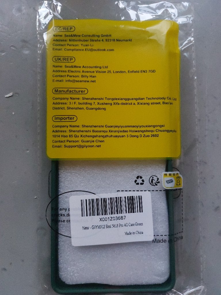 telefoonhoesje compatibel met Xiaomi Redmi Note 13 Pro 4G, Ophalen of Verzenden, Nieuw, Bescherming