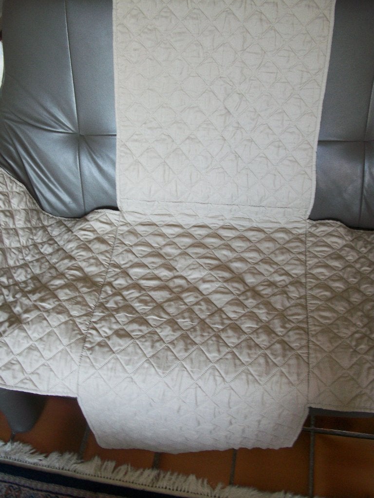 Stoelbeschermer Stoelhoes - Fauteuil Relaxstoel enz - zgan, Ophalen of Verzenden, Zo goed als nieuw