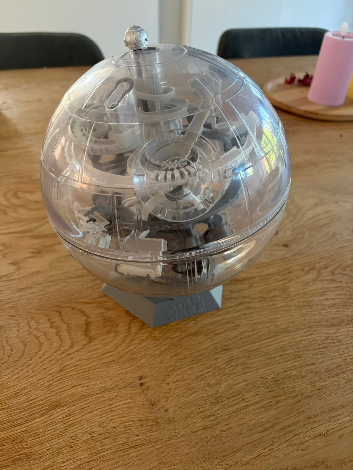 Perplexus Star Wars Death Star 3D doolhof, Hobby en Vrije tijd, Ophalen of Verzenden, Minder dan 500 stukjes, Zo goed als nieuw