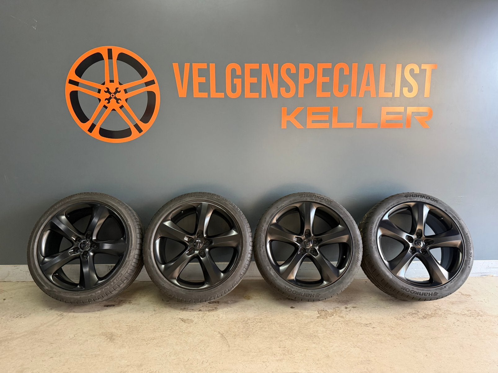 Opel Astra J K 19 inch Turbo velgen 5x105 235/40/19 zomerset, 19 inch, Banden en Velgen, Ophalen of Verzenden, 235 mm