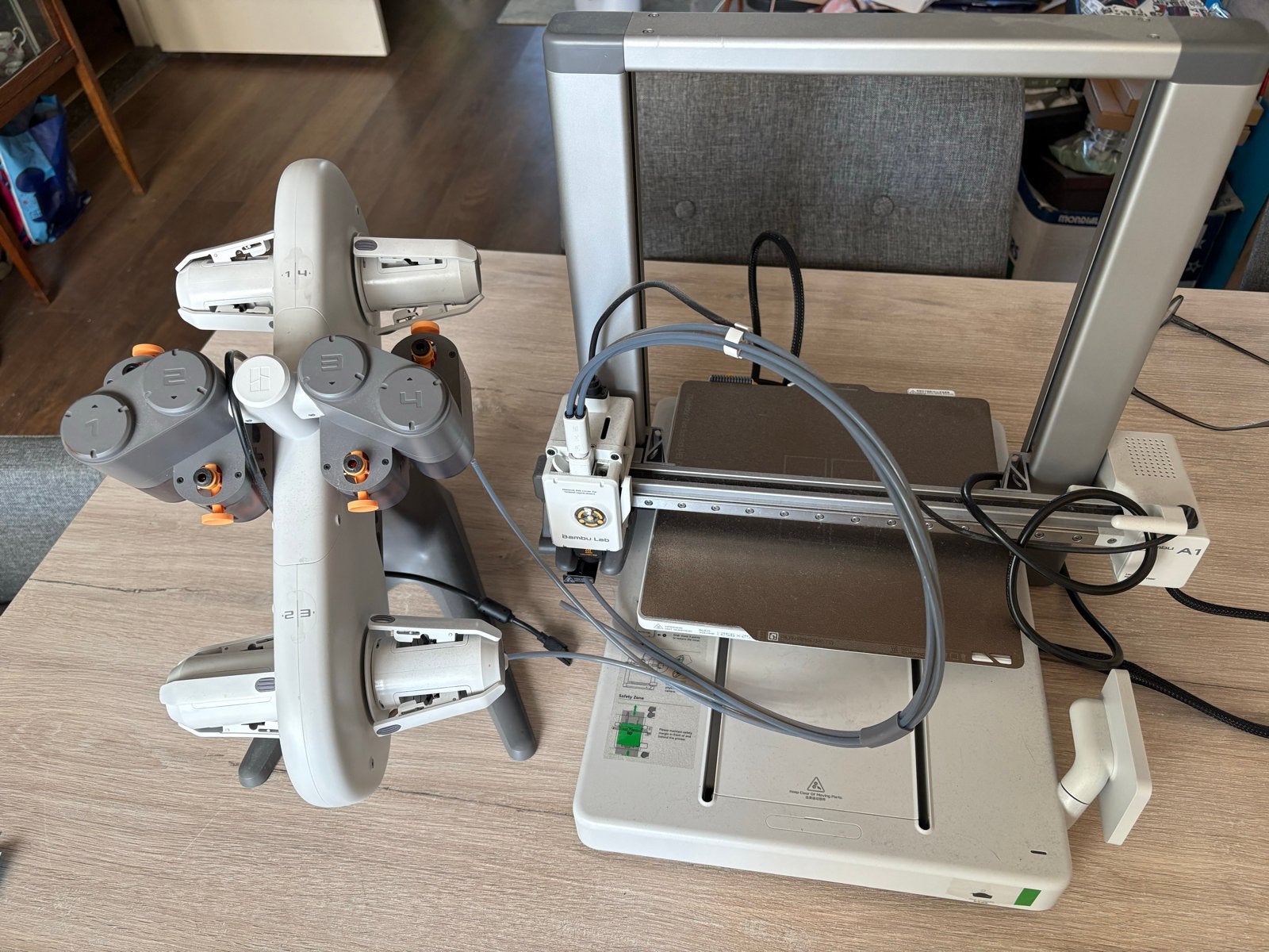 Bambu Lab A1 3D-printer nieuw, Computers en Software, 3D Printers, Ophalen, Nieuw, Filament