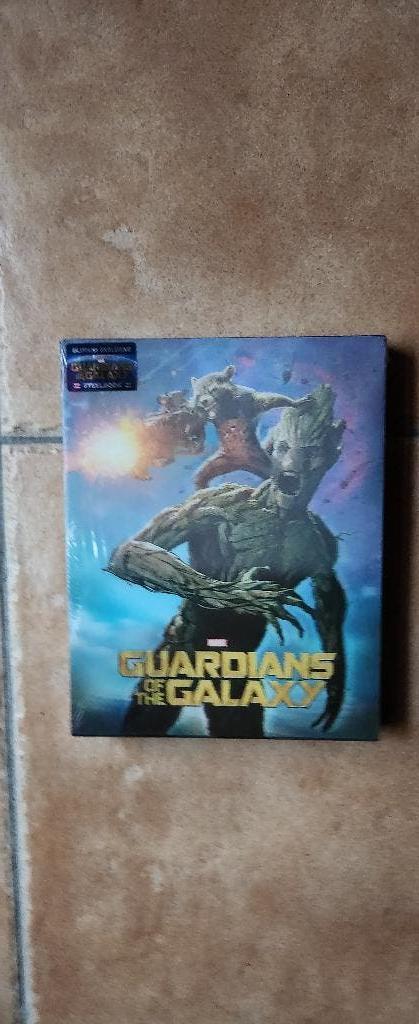 Guardians of the galaxy blufans exclusive fullslip steelbook, Cd's en Dvd's, Blu-ray, Ophalen of Verzenden, Nieuw in verpakking