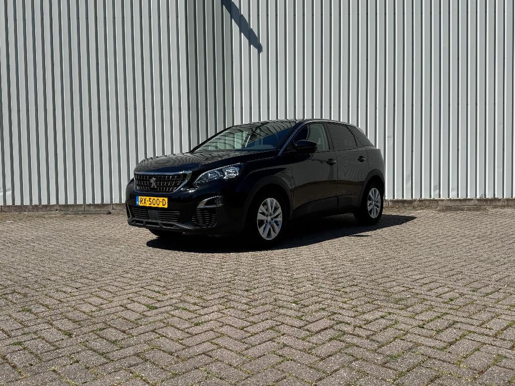 Peugeot 3008 |Trekhaak|Navigatie|Cruisecontrol|, Euro 6, 1199 cc, Zwart, Origineel Nederlands