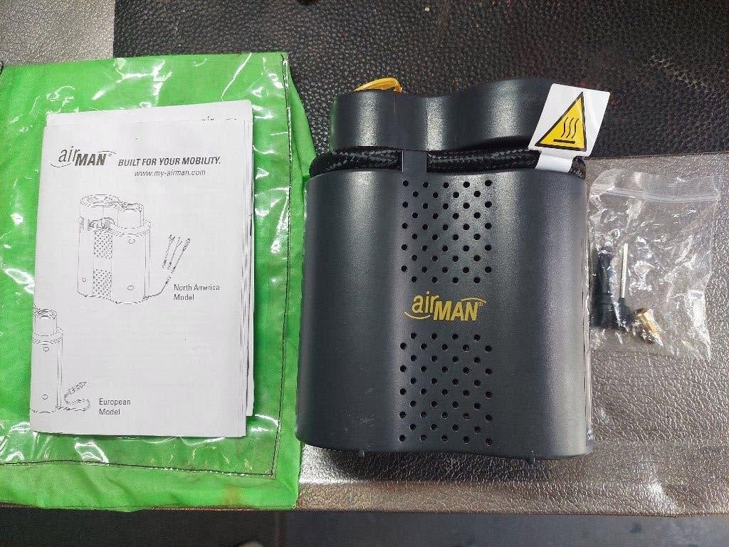 Compressor AirMan (draagbaar) Motor - auto, Ophalen of Verzenden, Gebruikt