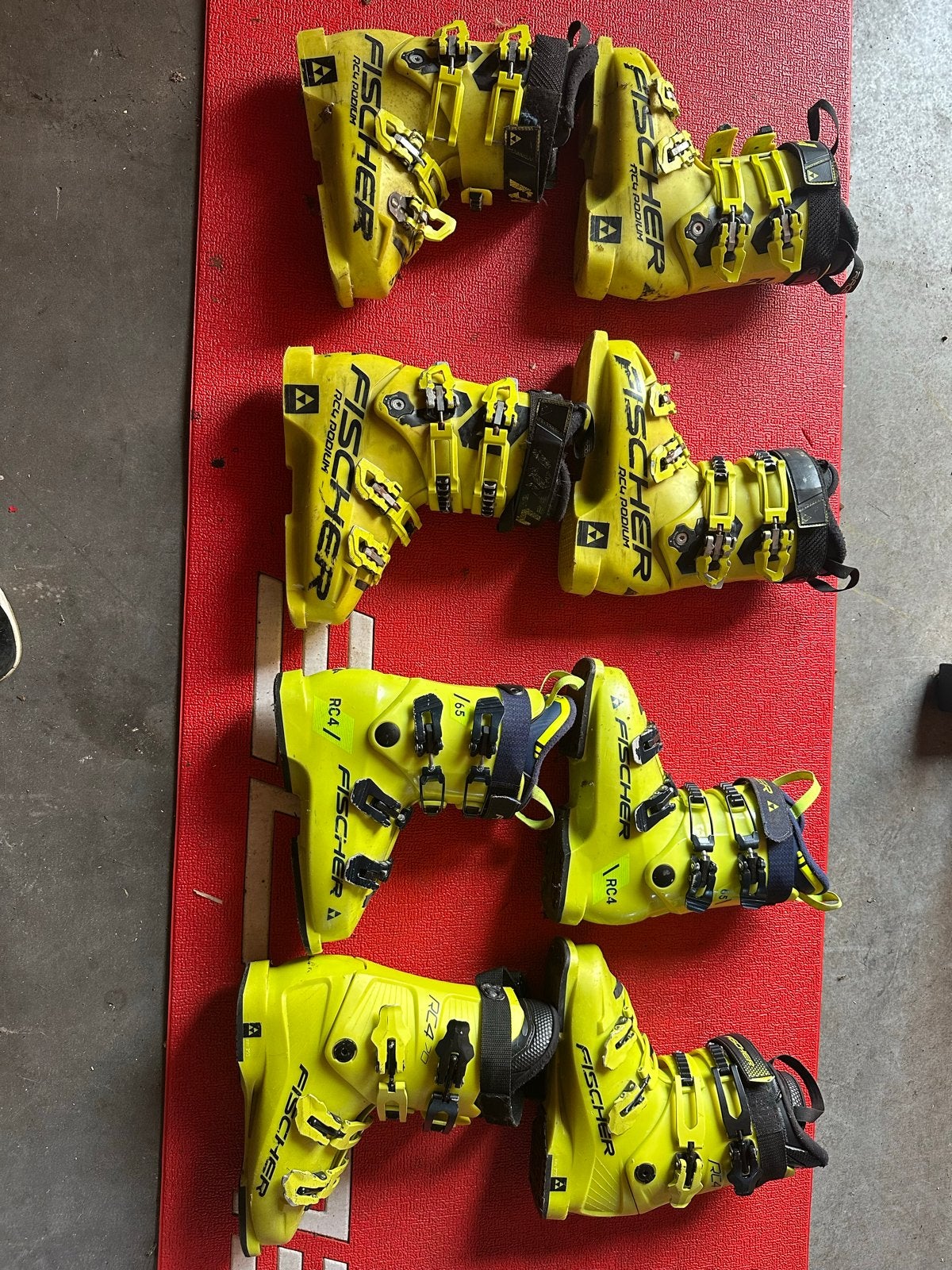 Fischer RC4 Podium Skischoenen - Diverse Maten, 100 tot 140 cm, Schoenen, Ophalen of Verzenden, Skiën