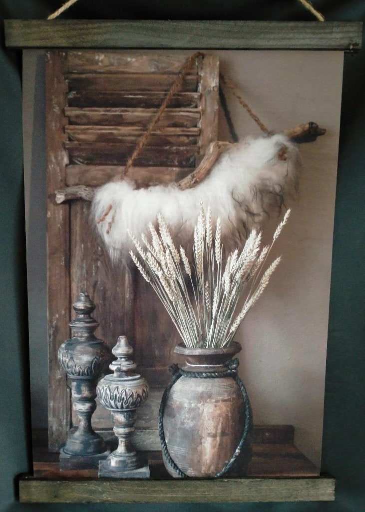 Prachtige wanddoeken landelijke stijl, stoer, sober, Wandhanger, Meerkleurig, Nieuw, Ophalen of Verzenden