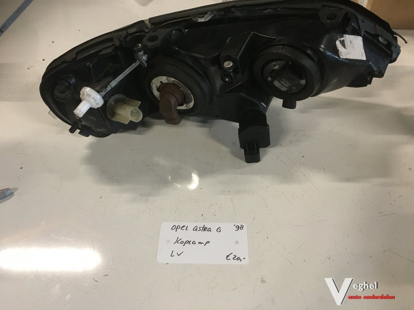 Opel Astra G 1998 Koplamp Links, Auto-onderdelen, Verlichting, Gebruikt, -, -, Ophalen of Verzenden