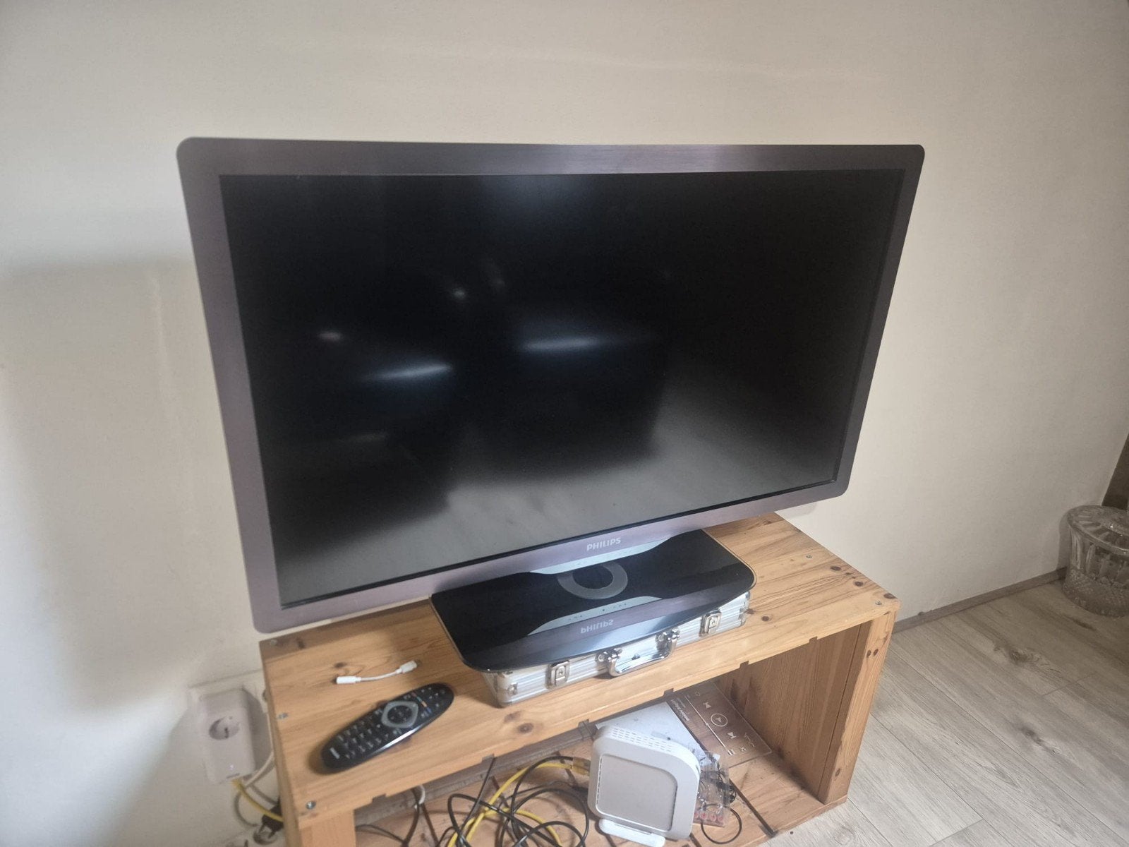 Philips beeldscherm + afstandsbediening, Ophalen, Gebruikt, Origineel, Tv