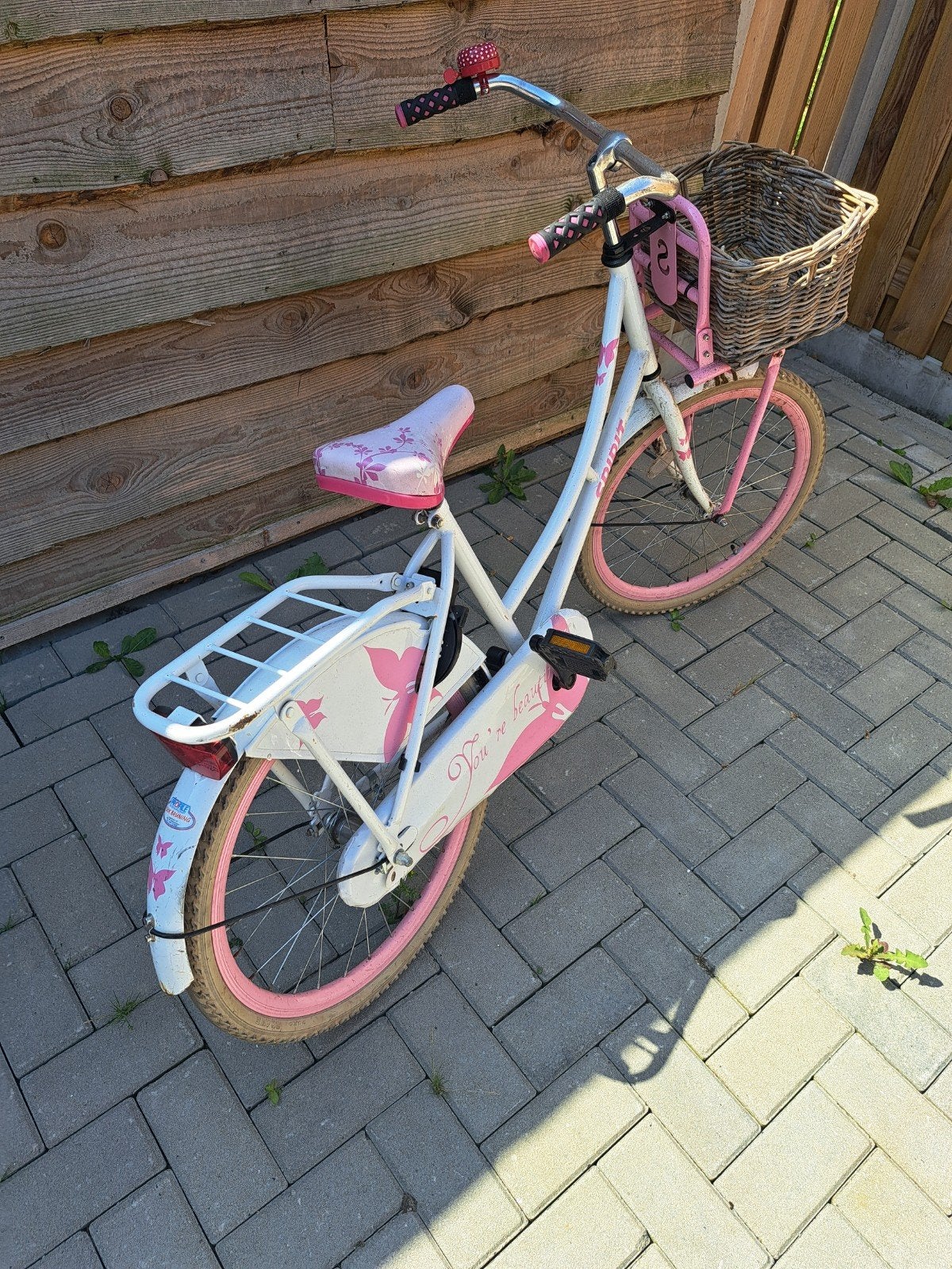 Meisjes fiets, Fietsen en Brommers, Fietsen | Meisjes, Ophalen, Gebruikt, 24 inch