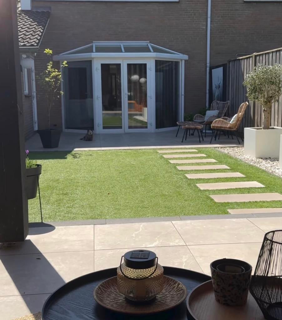 Tuin En Hovenier &  Aanleg van Tuinen & Renovatie, Tuin en Terras, Ophalen, Zo goed als nieuw, Beton, Terrastegels