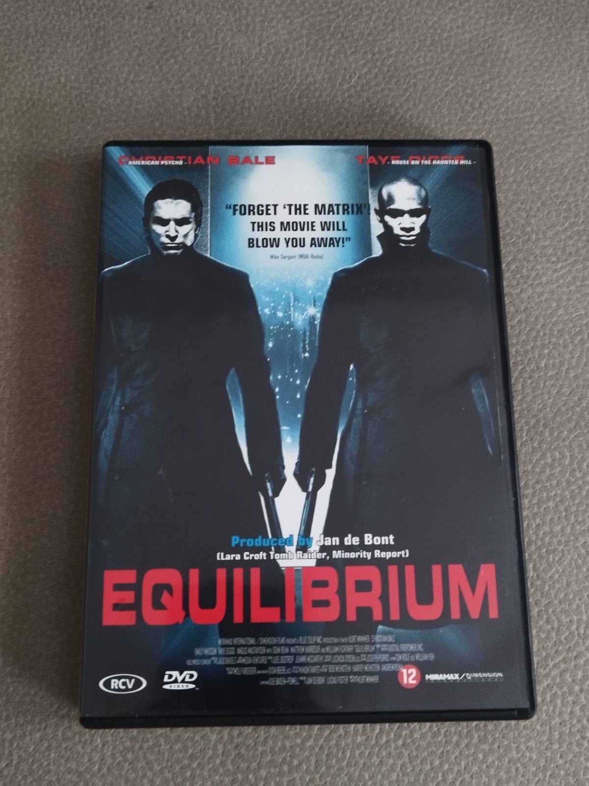 Equilibrium dvd, Ophalen of Verzenden, Zo goed als nieuw