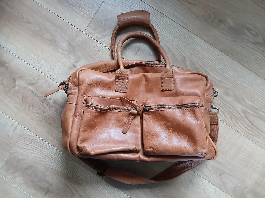 Cowboysbag, luiertas, camel, Ophalen of Verzenden
