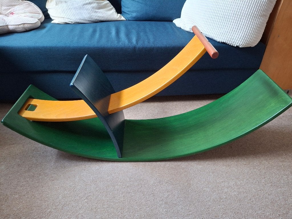 Modern Hobbelpaard, Ophalen