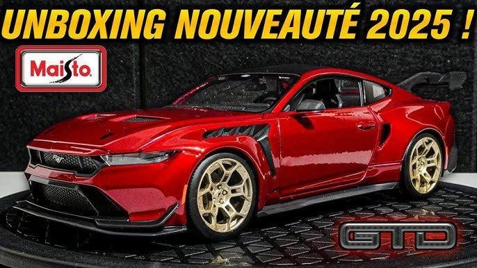 Ford Mustang GTD 2025 Rood Metallic 1-18 Maisto, Tschuiten@hotmail.com, Auto, Nieuw, Ophalen of Verzenden
