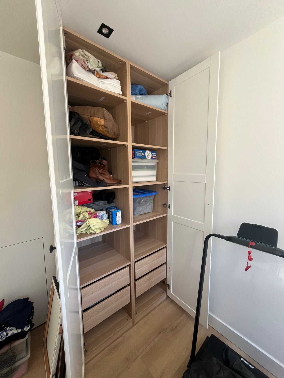 IKEA Pax Kast met deuren en lades, Ophalen, Gebruikt, 200 cm of meer, 50 tot 100 cm