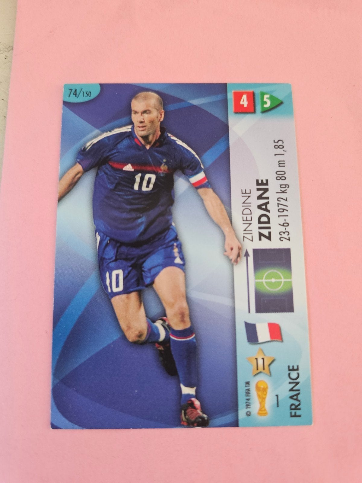 Zinedine Zidane, Ophalen of Verzenden, Zo goed als nieuw, Buitenlandse clubs, Poster, Plaatje of Sticker