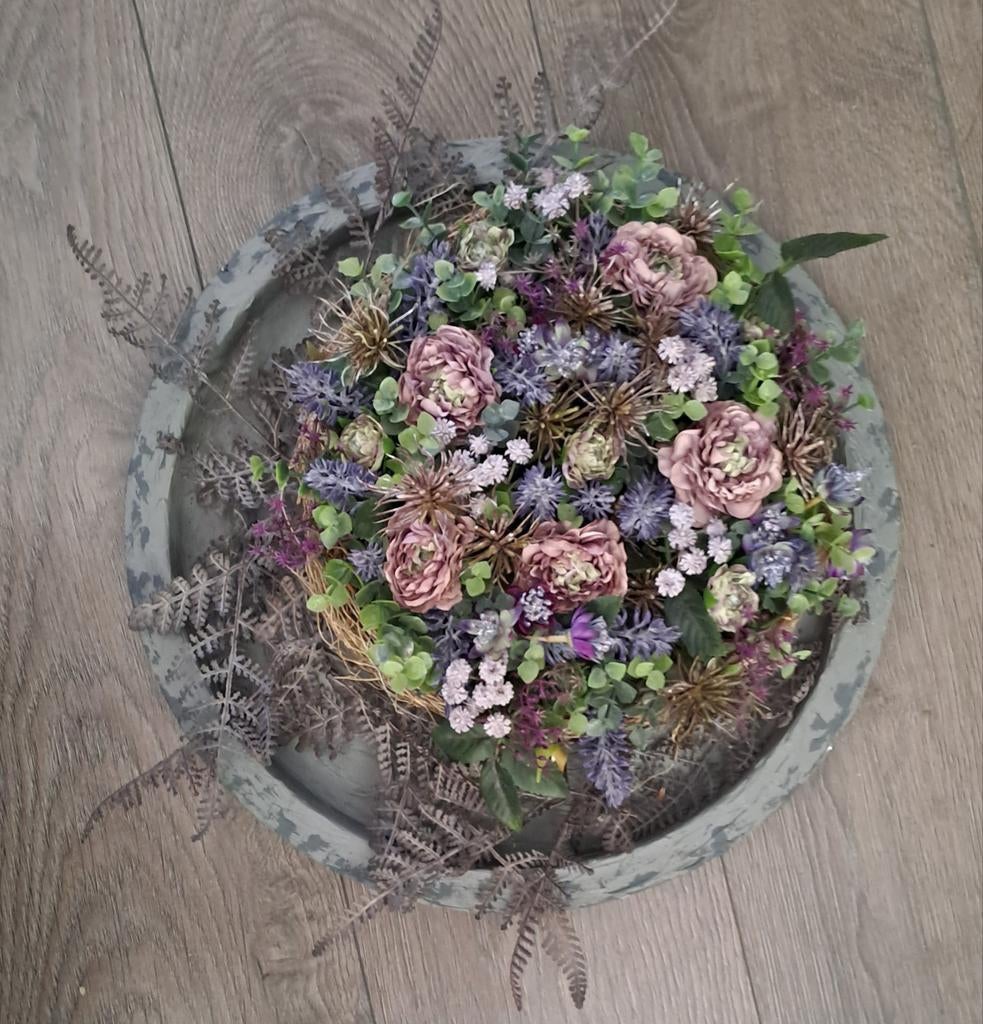 Bloementaart, Huis en Inrichting, Woonaccessoires | Kransen, Ophalen