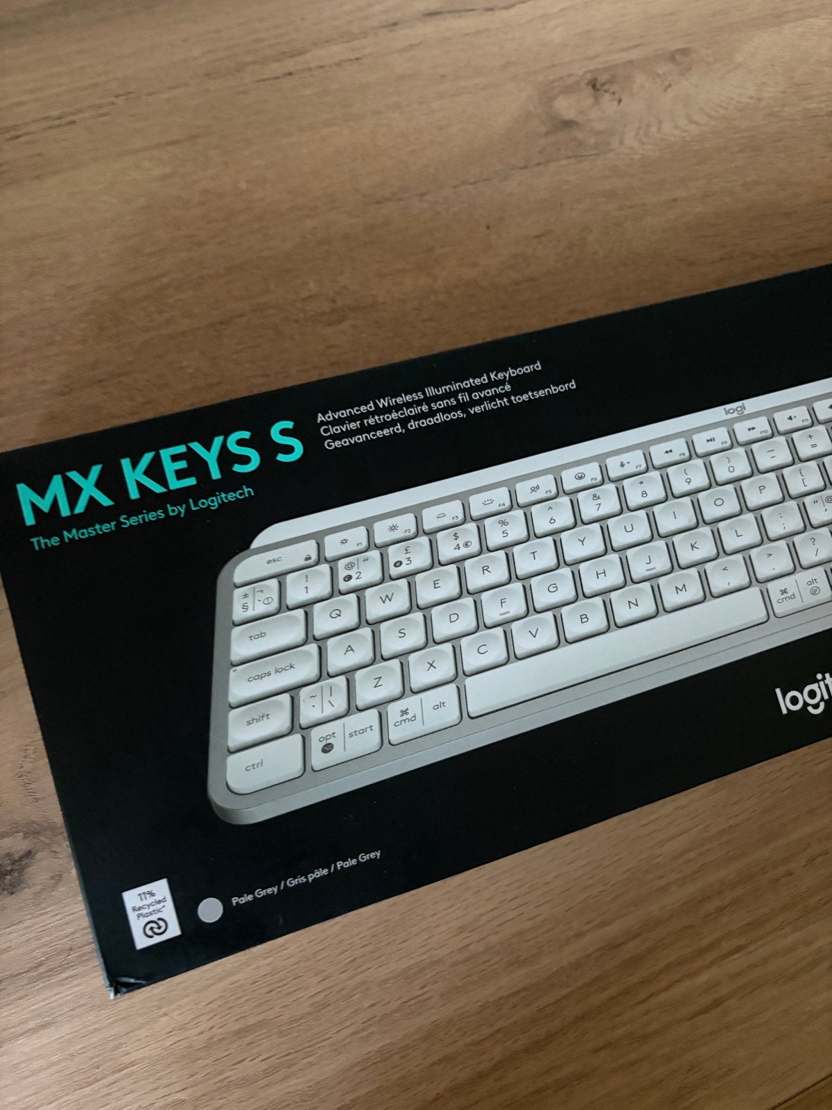 Logitech MX Keys S Draadloos Verlicht Toetsenbord, Computers en Software, Toetsenborden, Multimediatoetsen, Nieuw, Ophalen of Verzenden